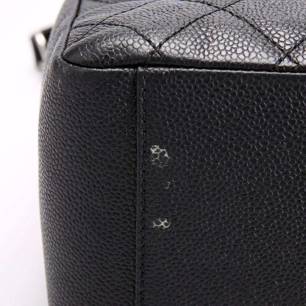 Grand Shopping Tote Caviar Black
