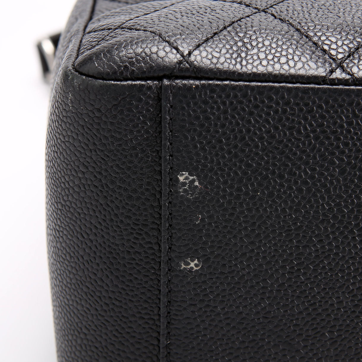 Grand Shopping Tote Caviar Black
