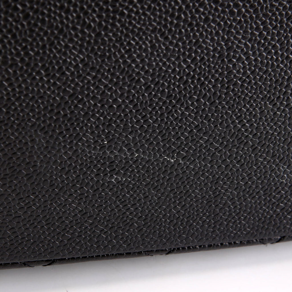 Grand Shopping Tote Caviar Black