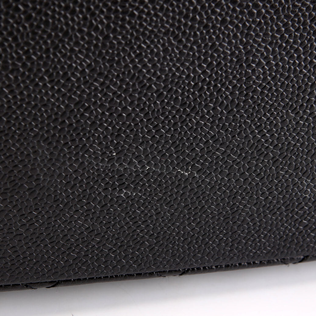 Grand Shopping Tote Caviar Black