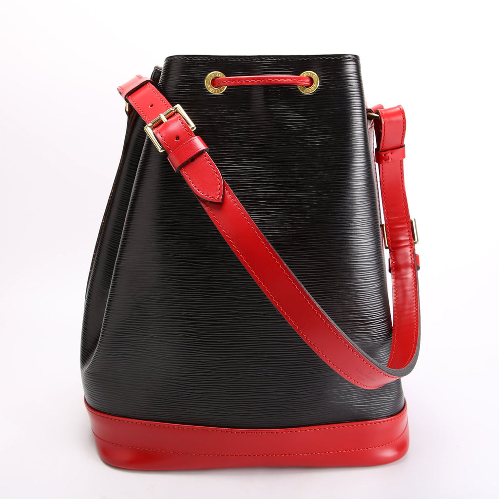 Noe Epi Leather Vintage Black/Red