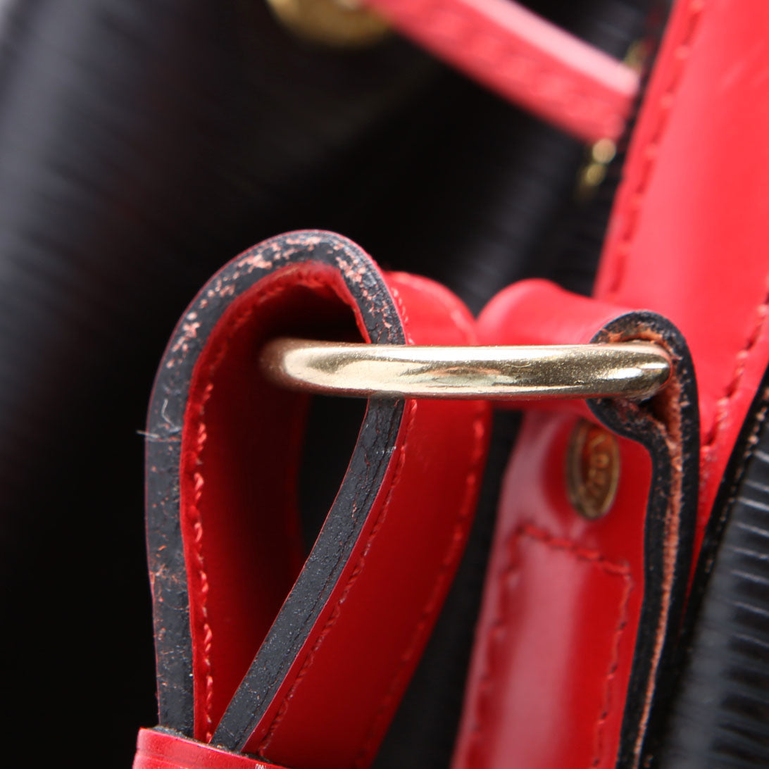 Noe Epi Leather Vintage Black/Red