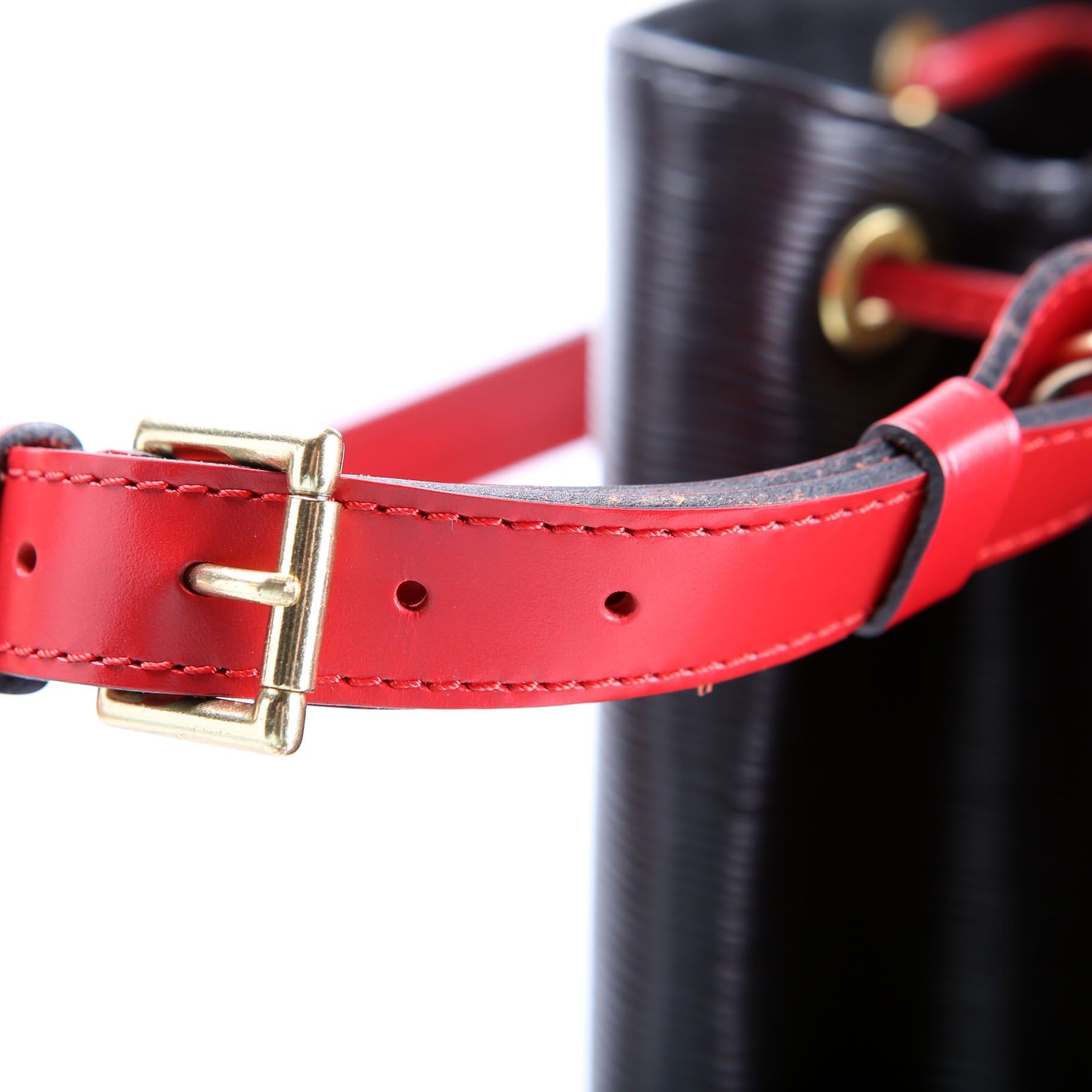Noe Epi Leather Vintage Black/Red