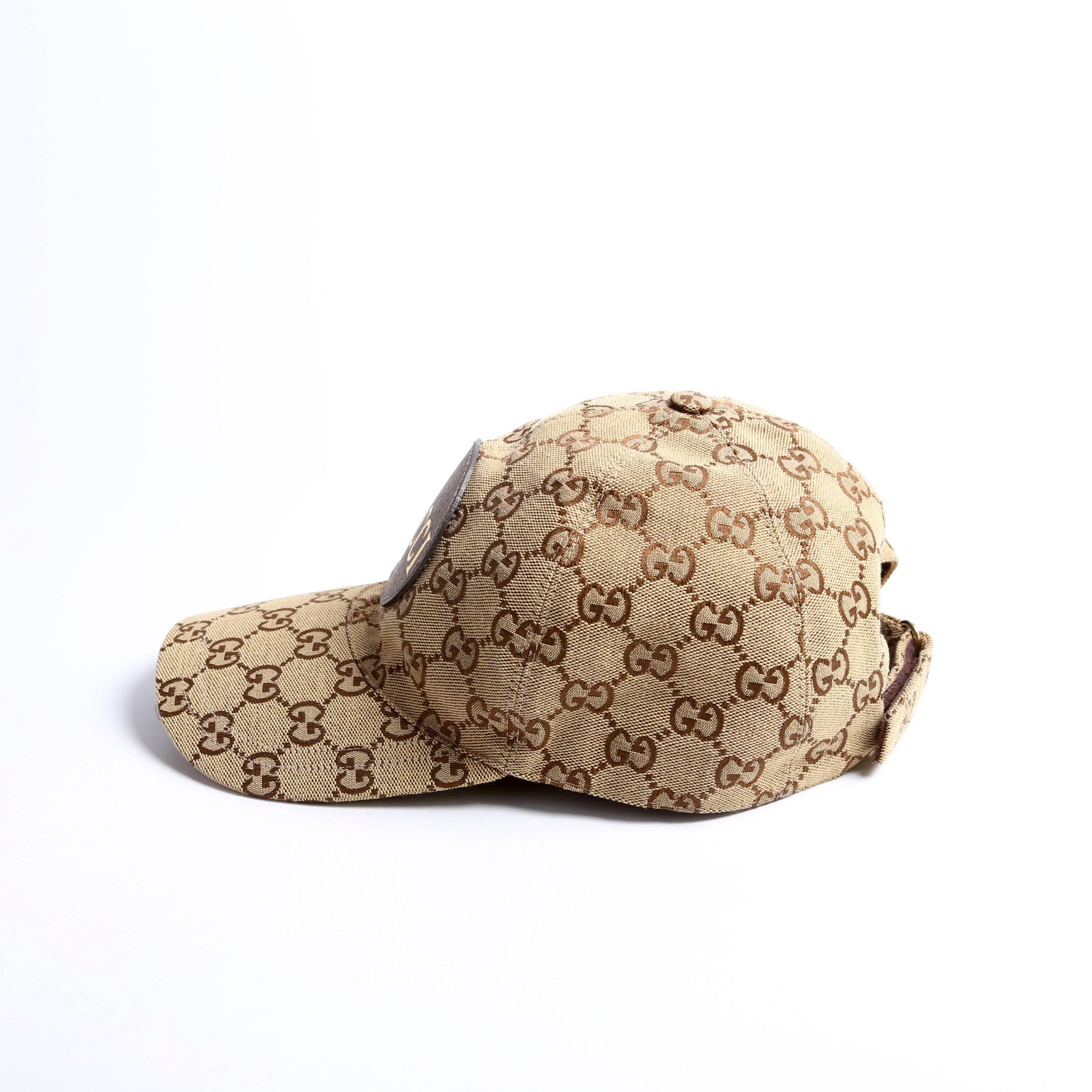 576253 GG Canvas Baseball Cap Size XL