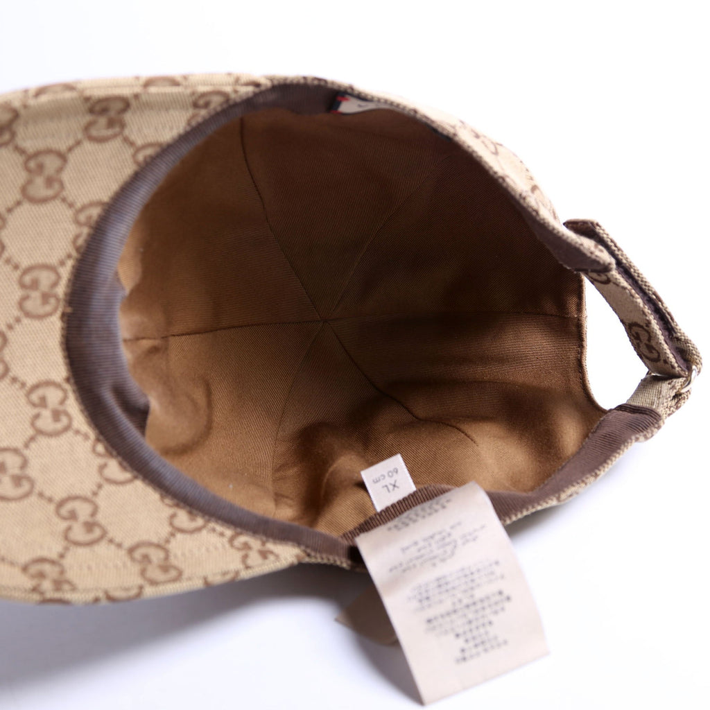 576253 GG Canvas Baseball Cap Size XL
