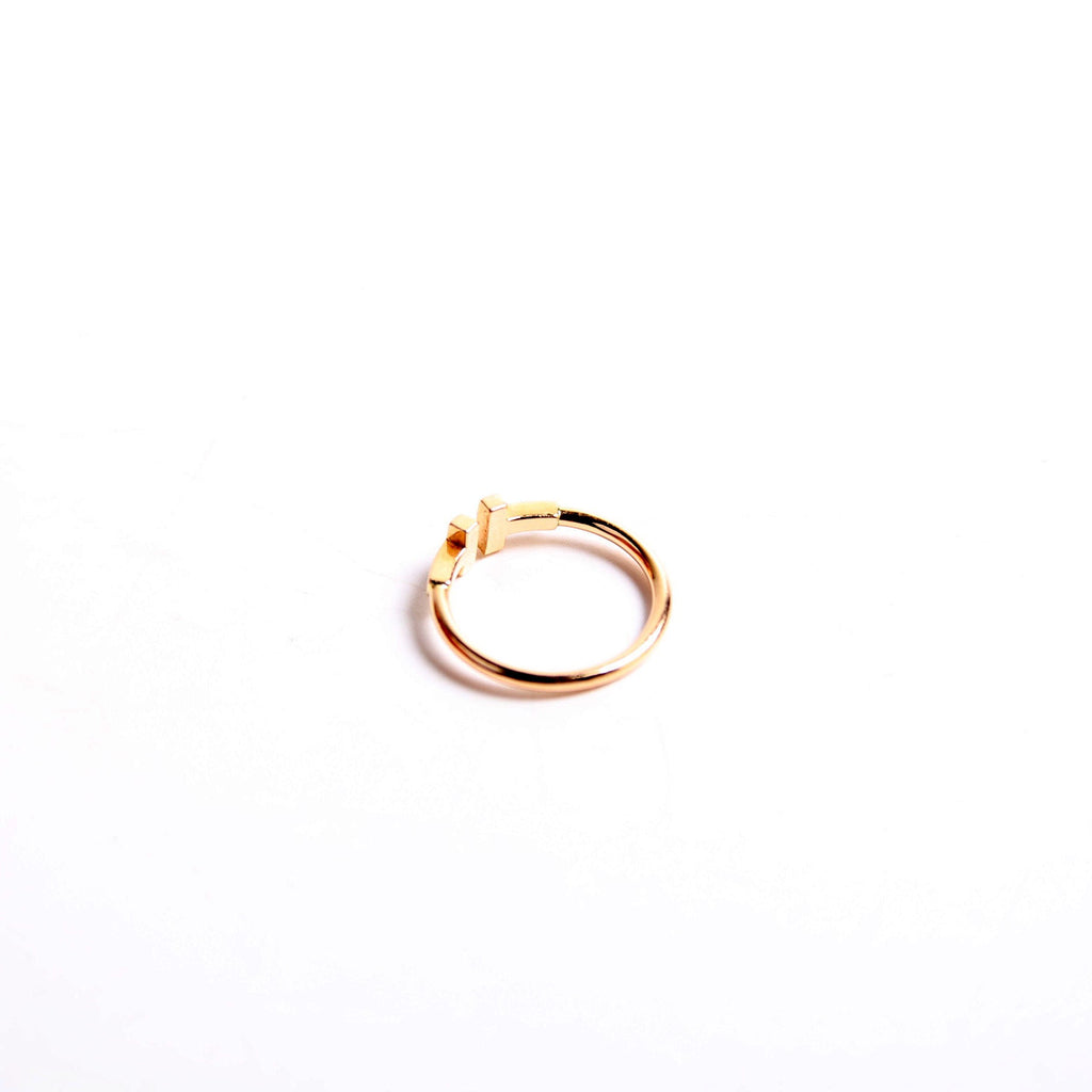 T Wire 18K Size 7.5