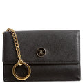 Coco Mark Coin Card Key Case Black