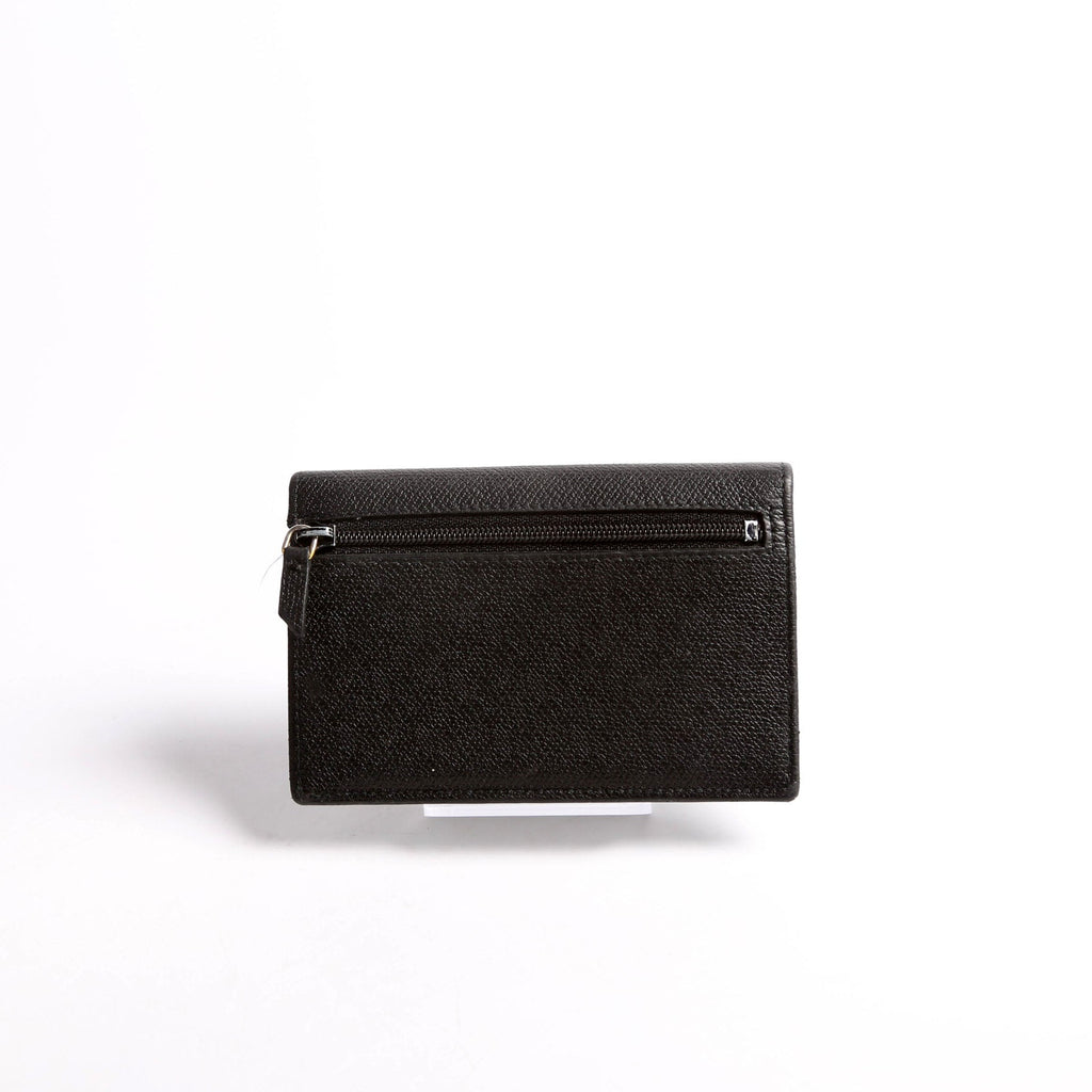 Coco Mark Coin Card Key Case Black