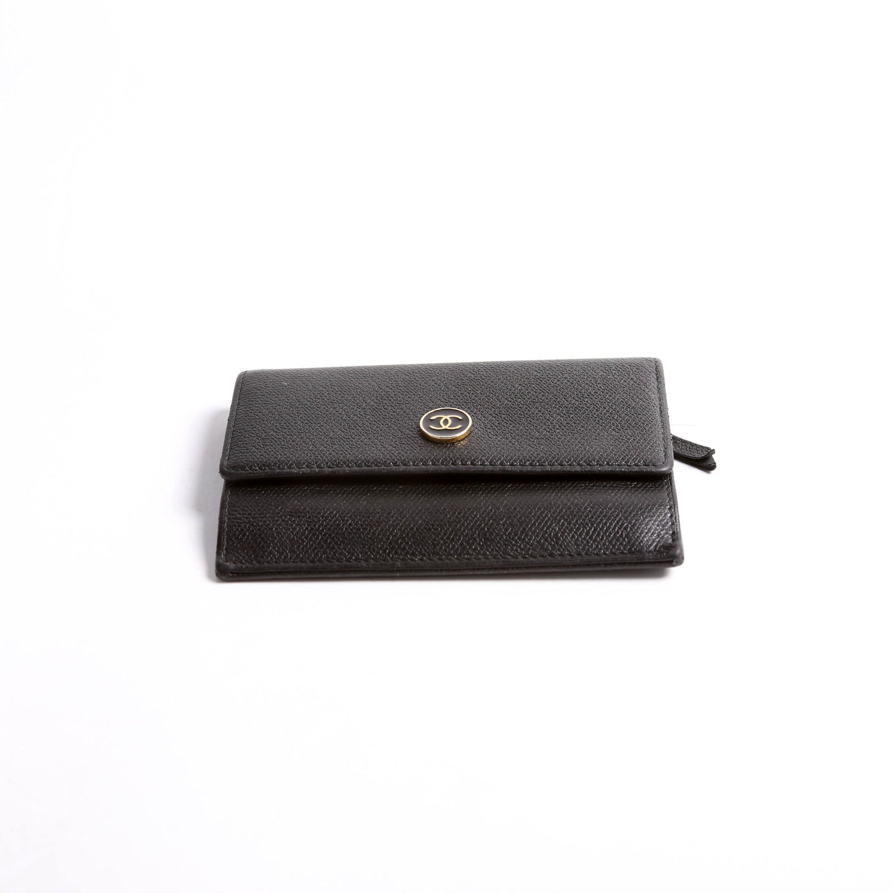 Coco Mark Coin Card Key Case Black