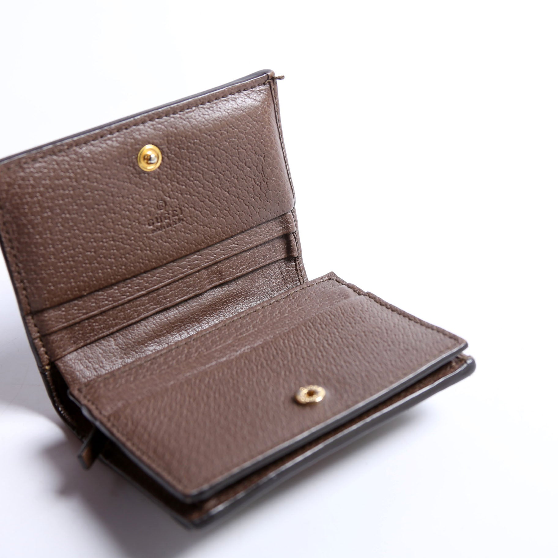 Gucci 523155 Ophidia GG Card Case Wallet