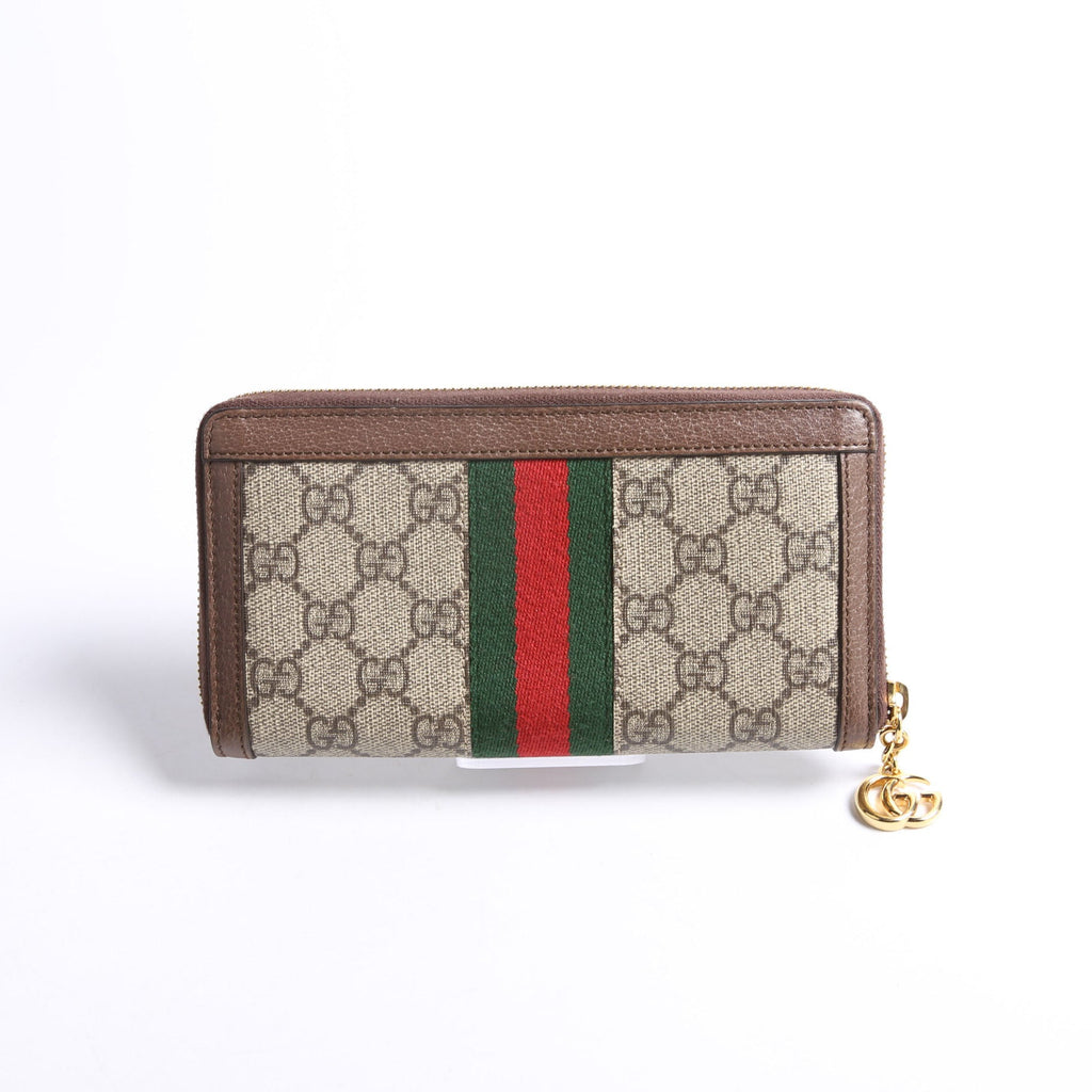 523154 GG Supreme Ophidia Zip Wallet