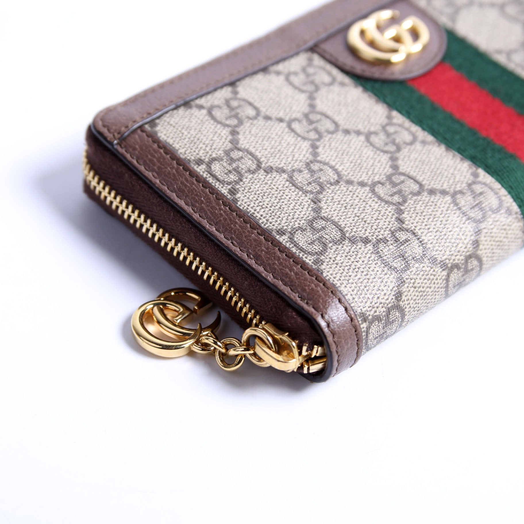 523154 GG Supreme Ophidia Zip Wallet