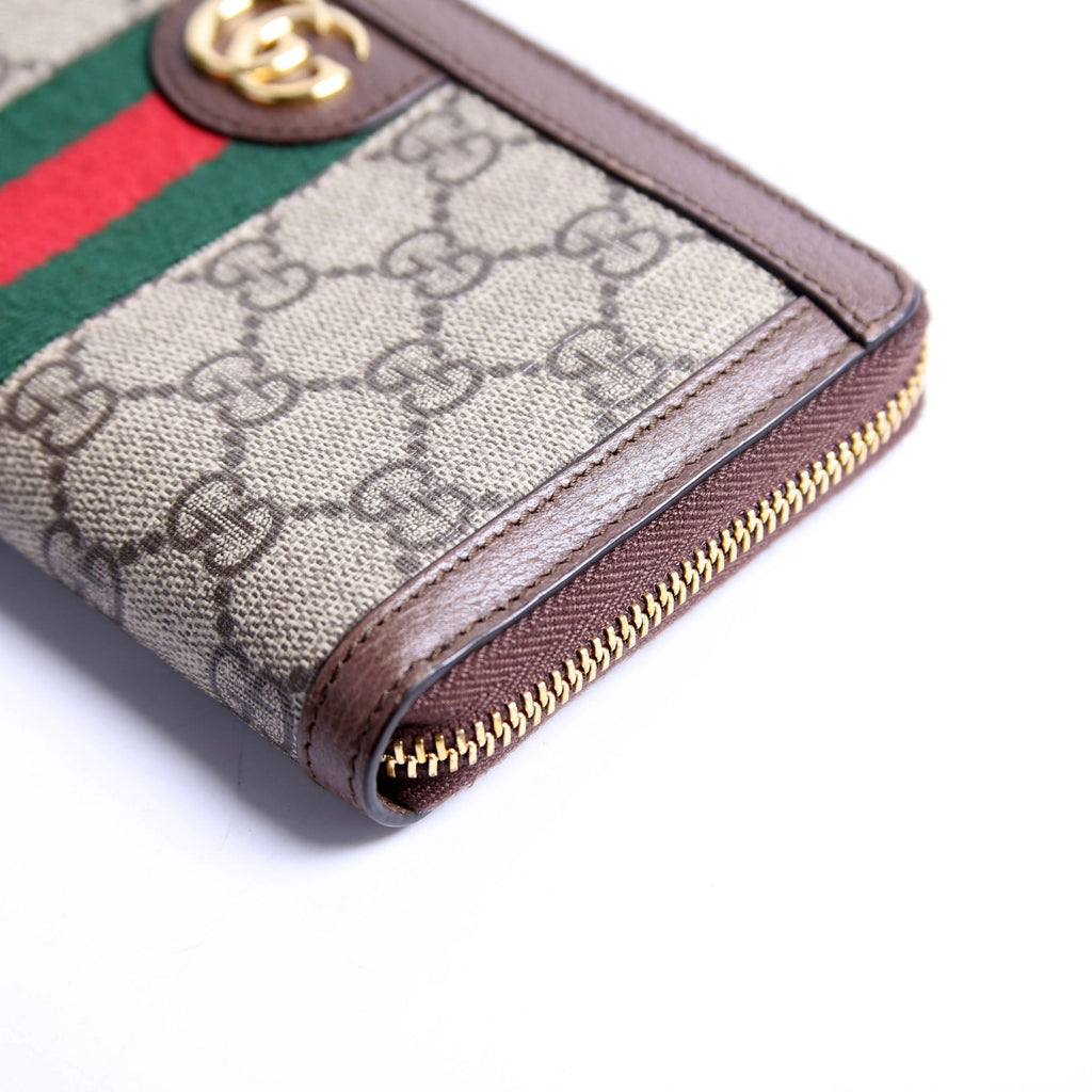 523154 GG Supreme Ophidia Zip Wallet