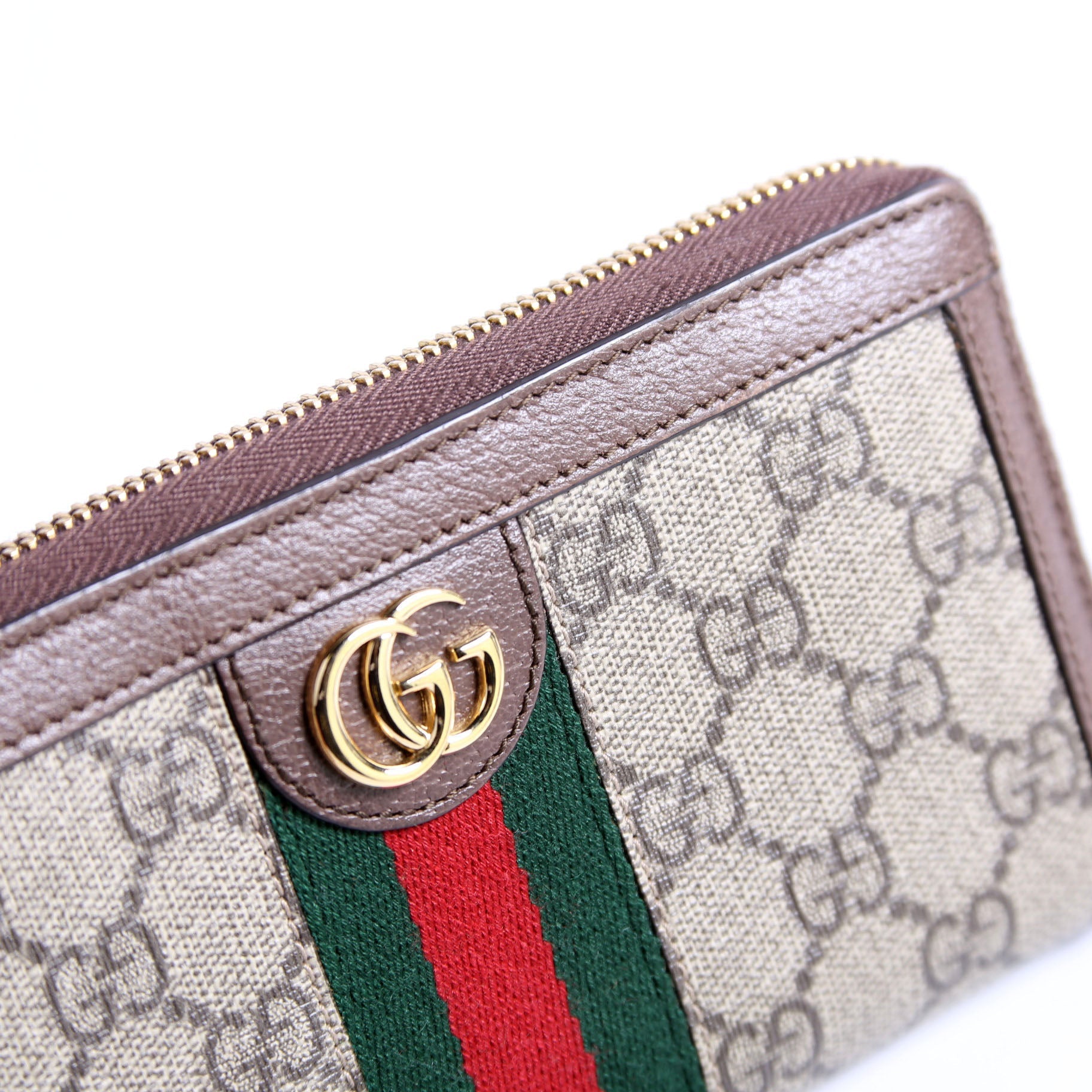 523154 GG Supreme Ophidia Zip Wallet