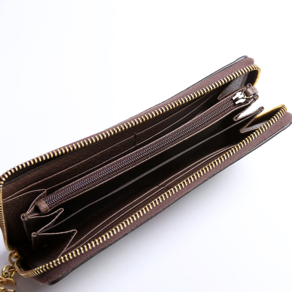 523154 GG Supreme Ophidia Zip Wallet