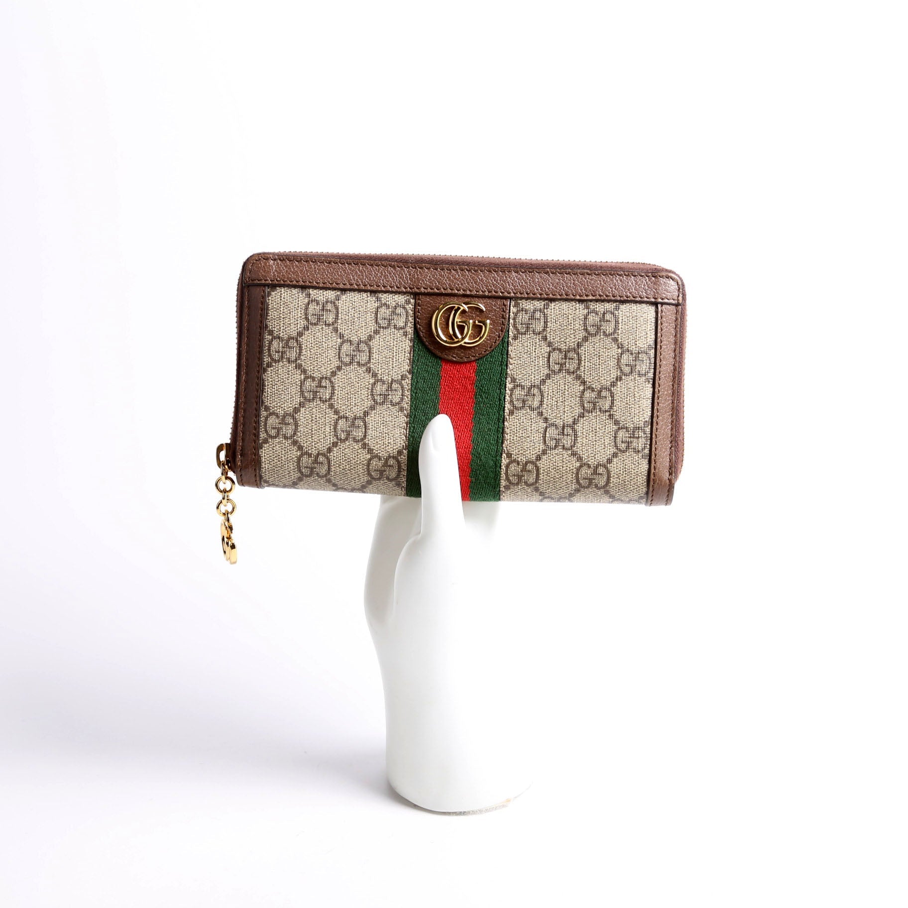 523154 GG Supreme Ophidia Zip Wallet