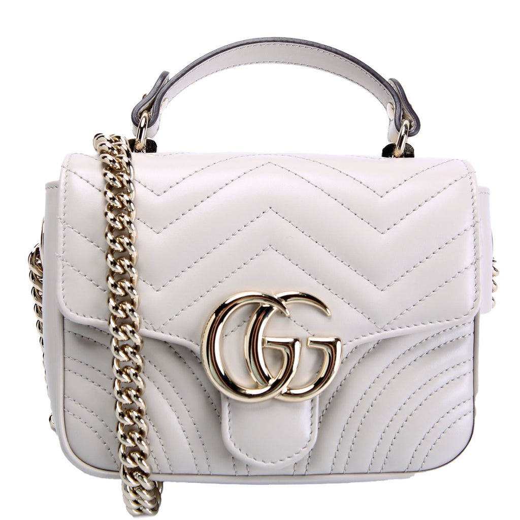 811238 Marmont Mini Top Handle Grey