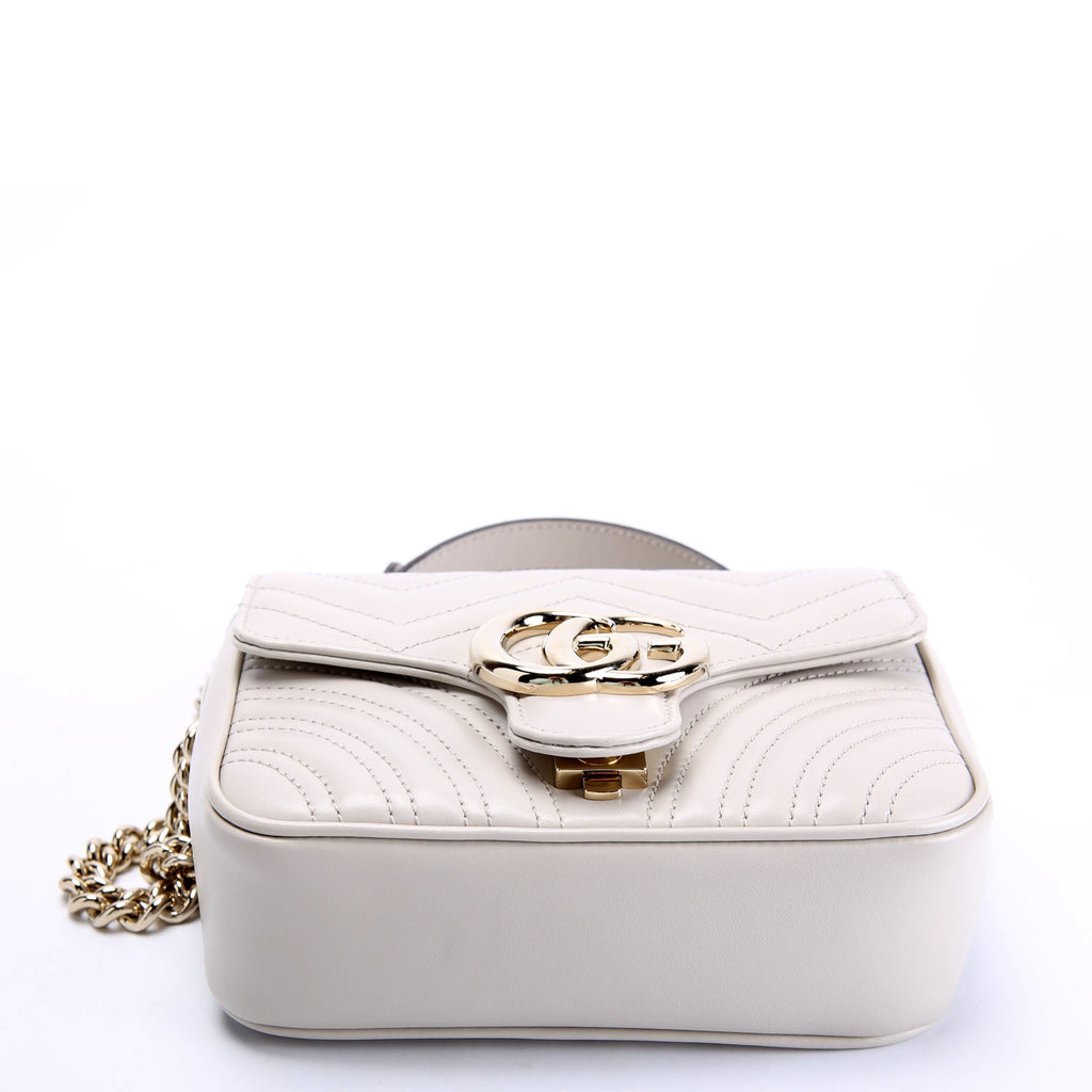 811238 Marmont Mini Top Handle Grey