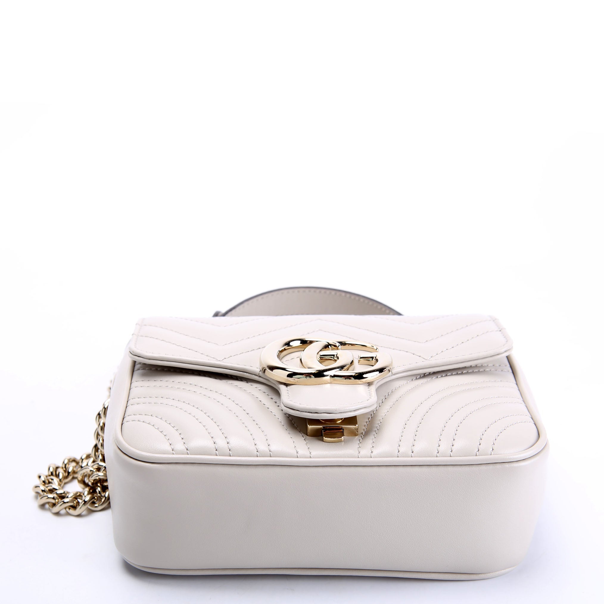811238 Marmont Mini Top Handle Grey