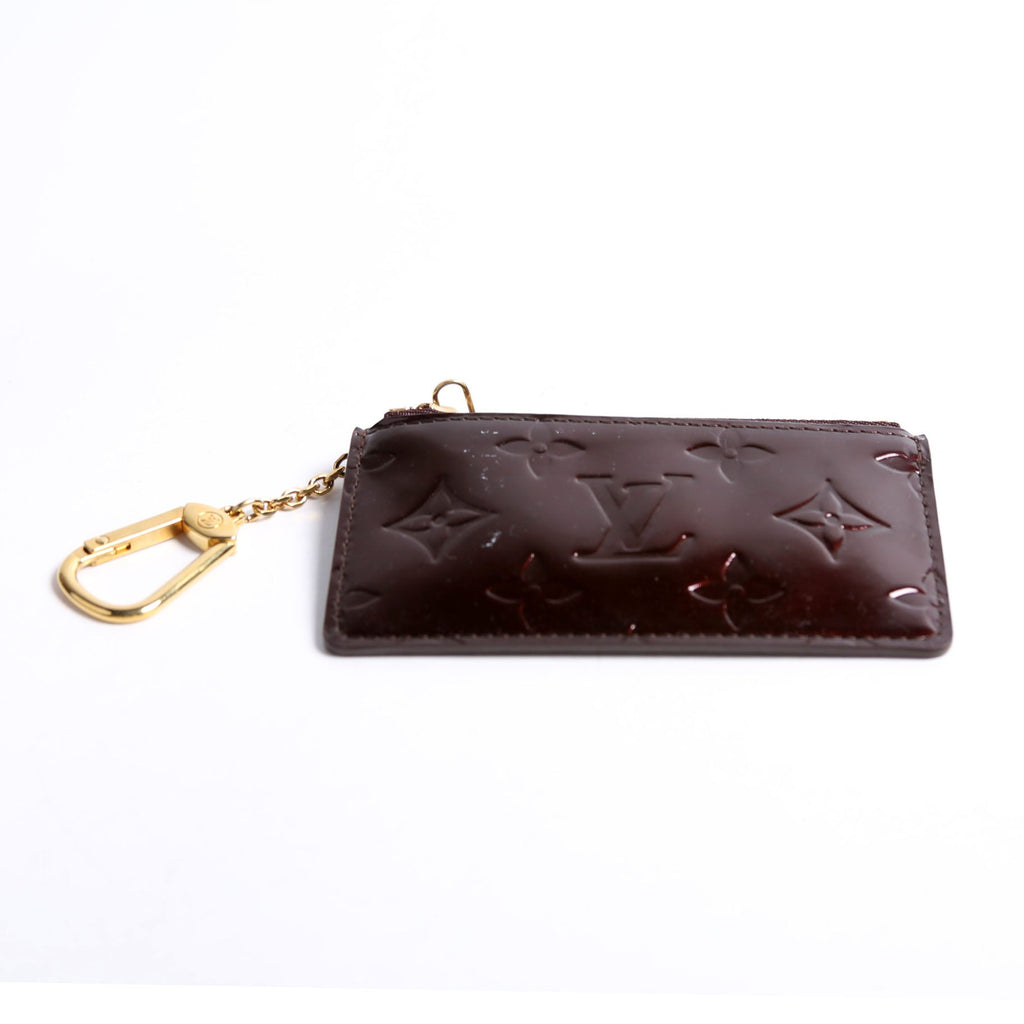 Key Pouch Vernis Old Model Burgundy