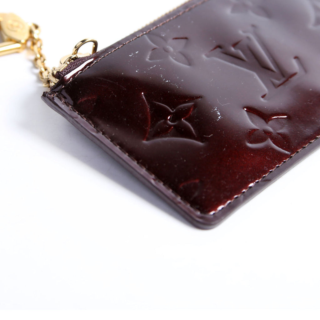 Key Pouch Vernis Old Model Burgundy