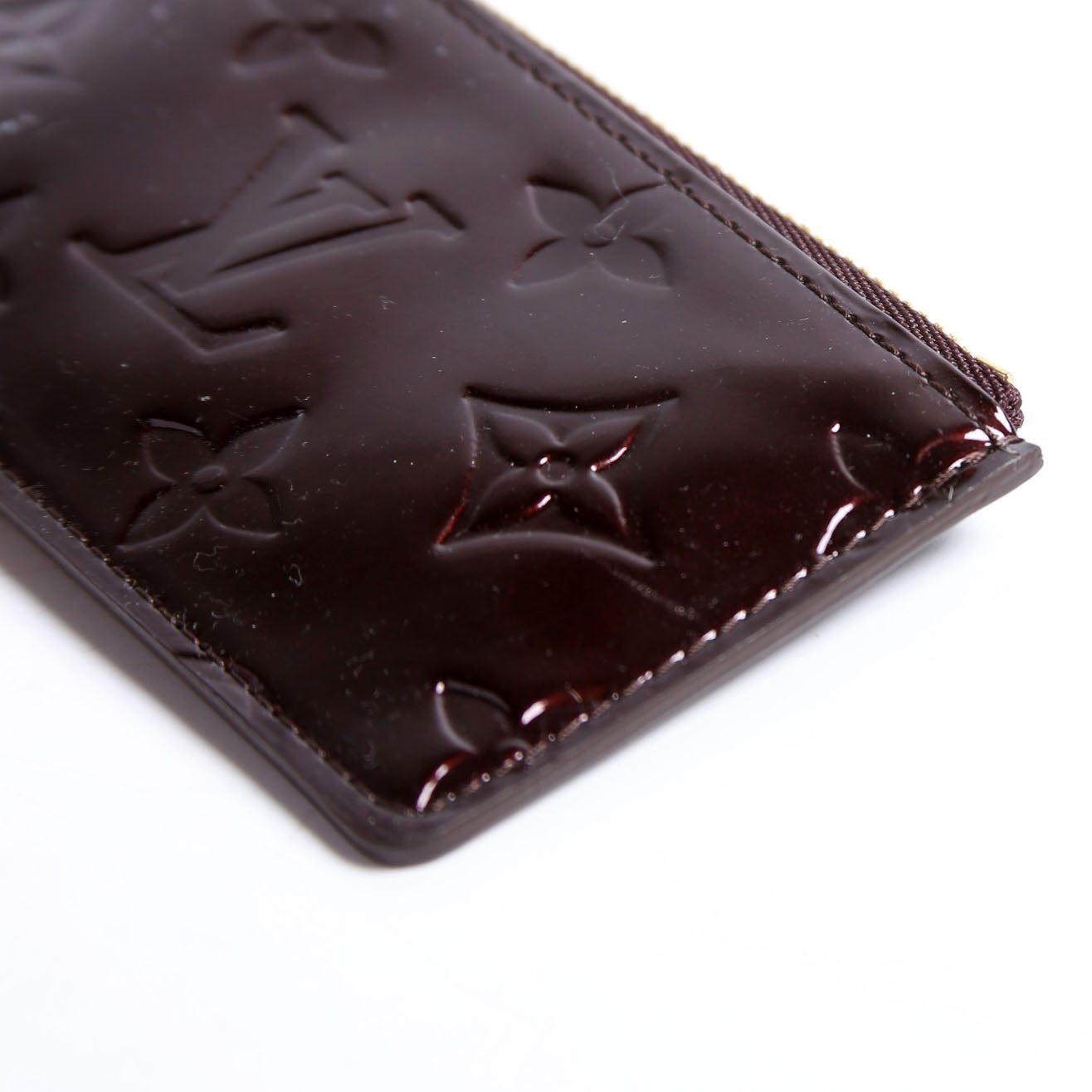 Key Pouch Vernis Old Model Burgundy