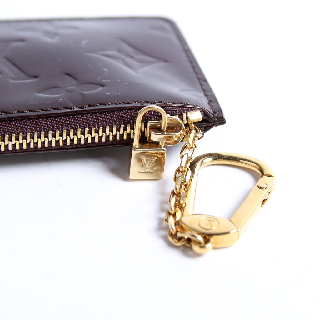 Key Pouch Vernis Old Model Burgundy