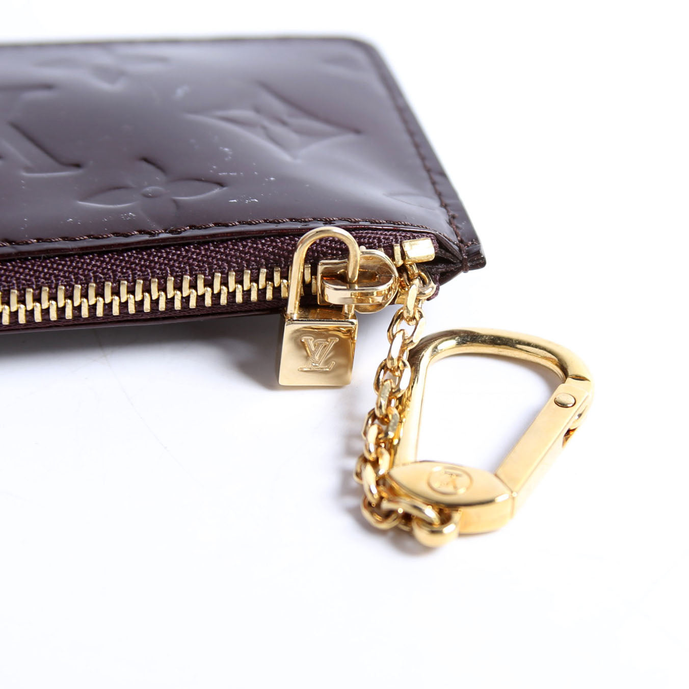 Key Pouch Vernis Old Model Burgundy