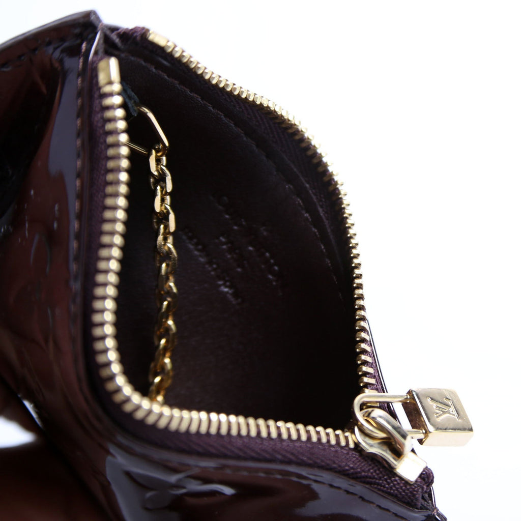 Key Pouch Vernis Old Model Burgundy