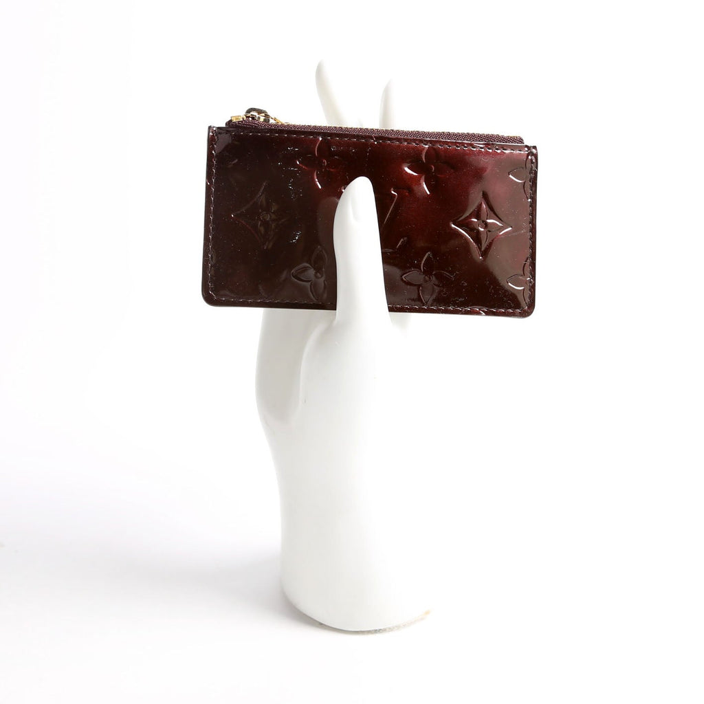 Key Pouch Vernis Old Model Burgundy
