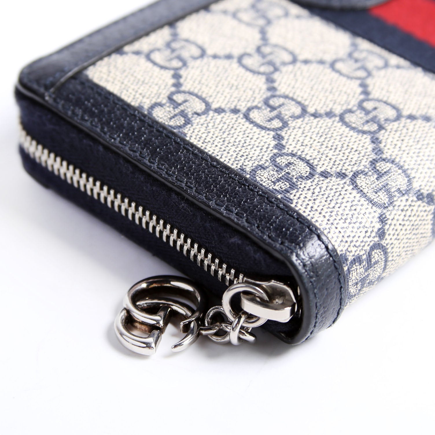 523154 GG Supreme Ophidia Zip Wallet