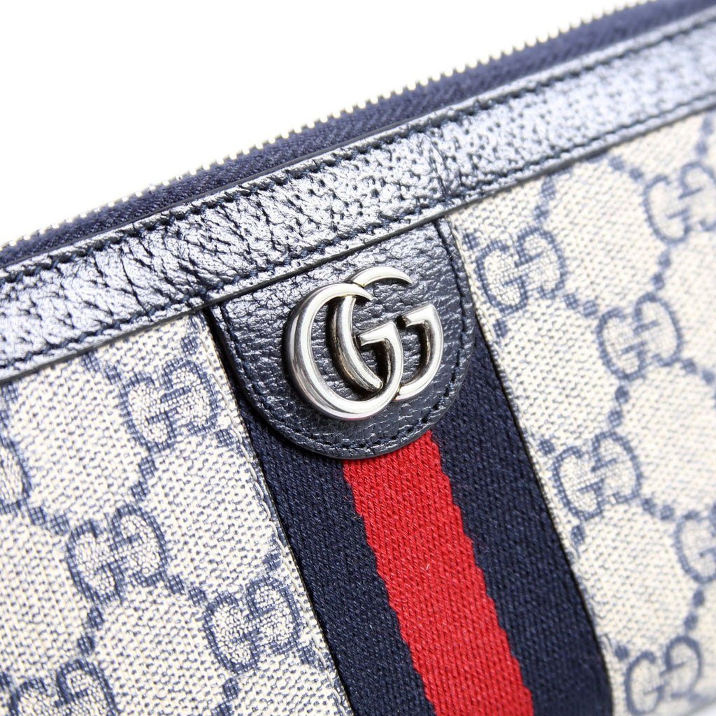 523154 GG Supreme Ophidia Zip Wallet