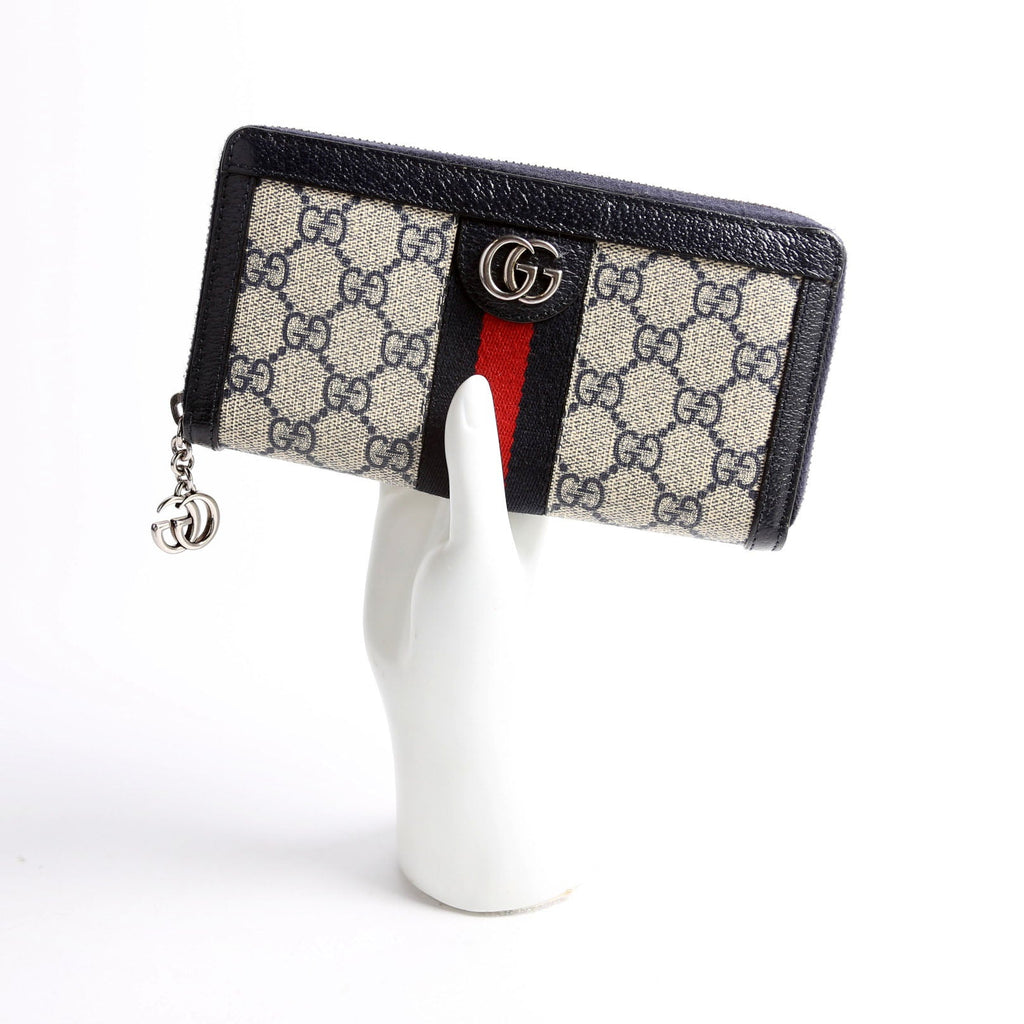 523154 GG Supreme Ophidia Zip Wallet