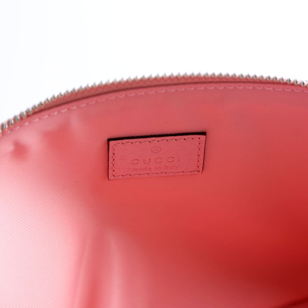 625551 GG Supreme Large Cosmetic Case Pink