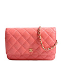 WOC Classic Quilted Caviar Pink
