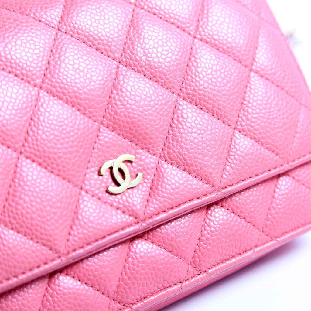 WOC Classic Quilted Caviar Pink