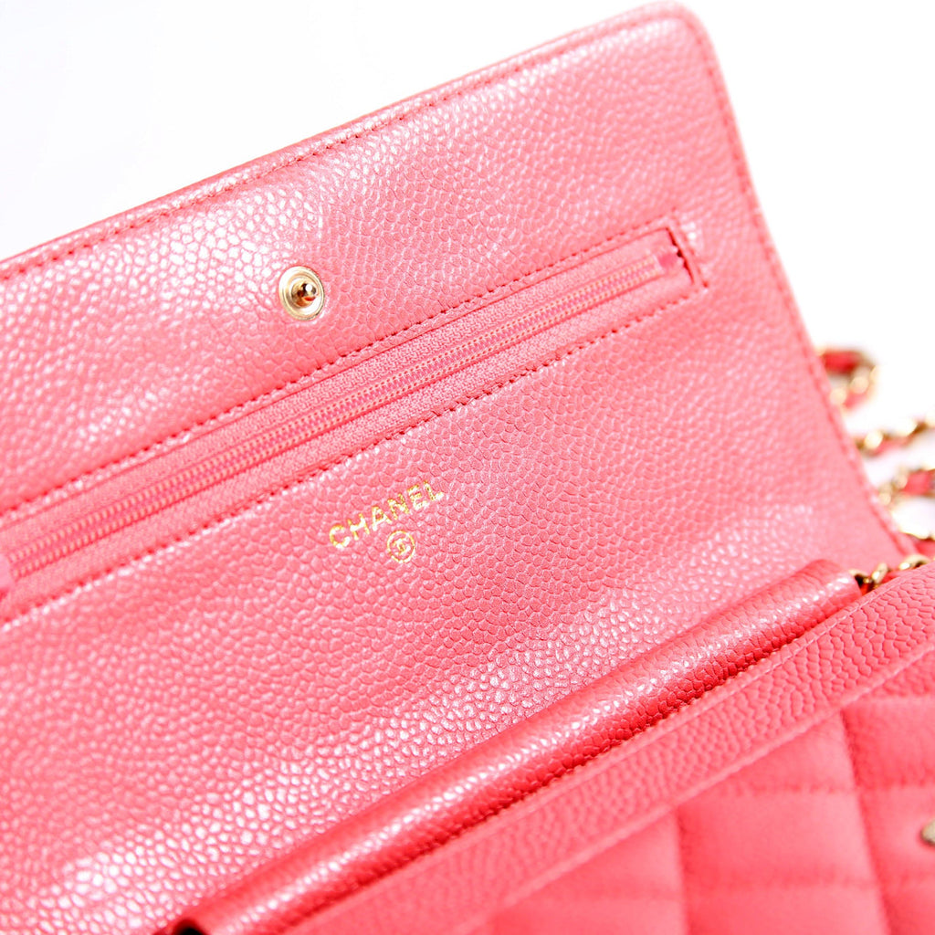 WOC Classic Quilted Caviar Pink