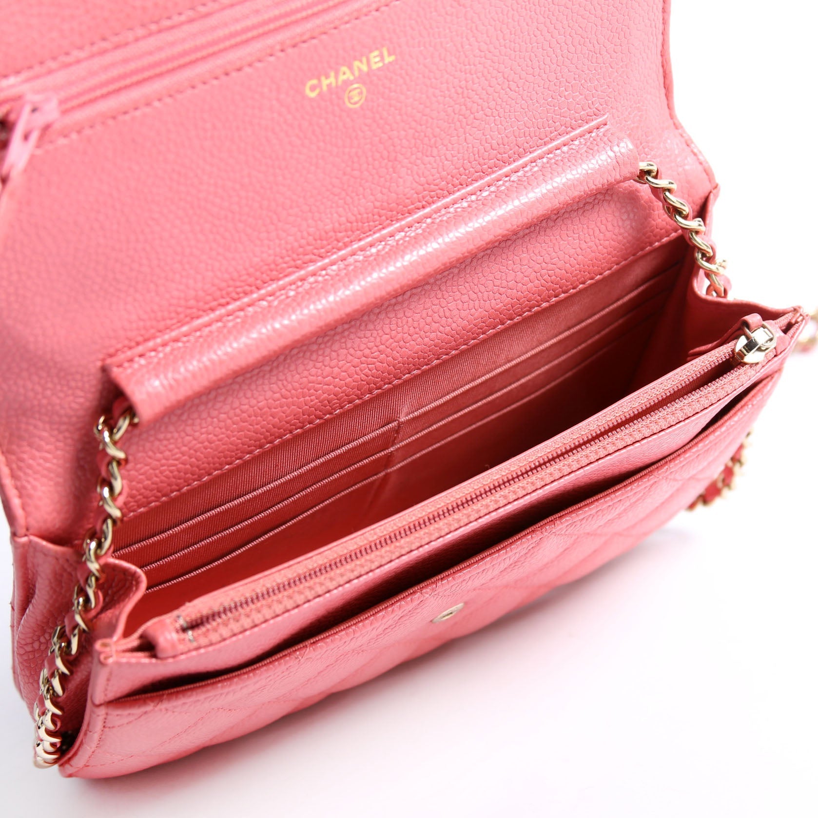 WOC Classic Quilted Caviar Pink
