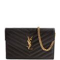 Envelope Chain Wallet 393953 Black