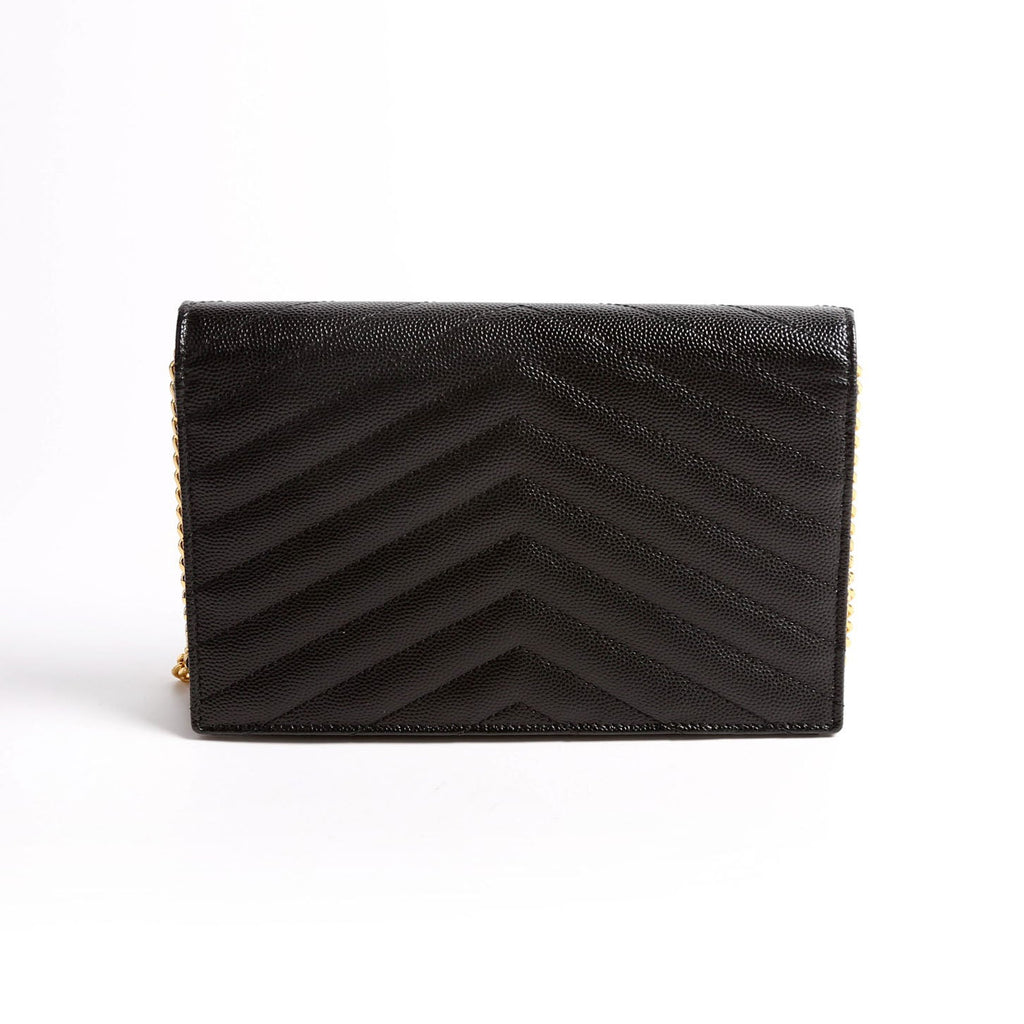 Envelope Chain Wallet 393953 Black