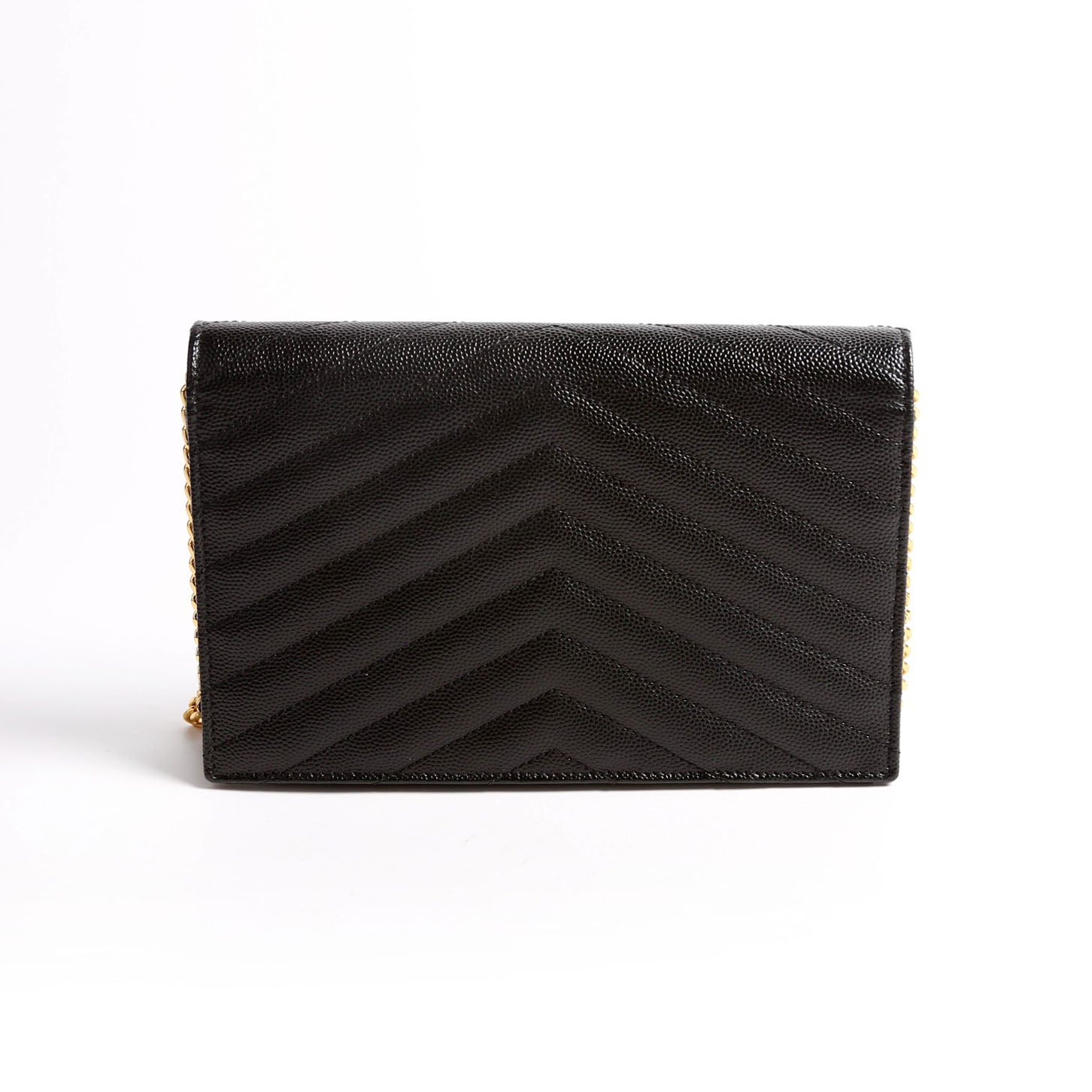 Envelope Chain Wallet 393953 Black