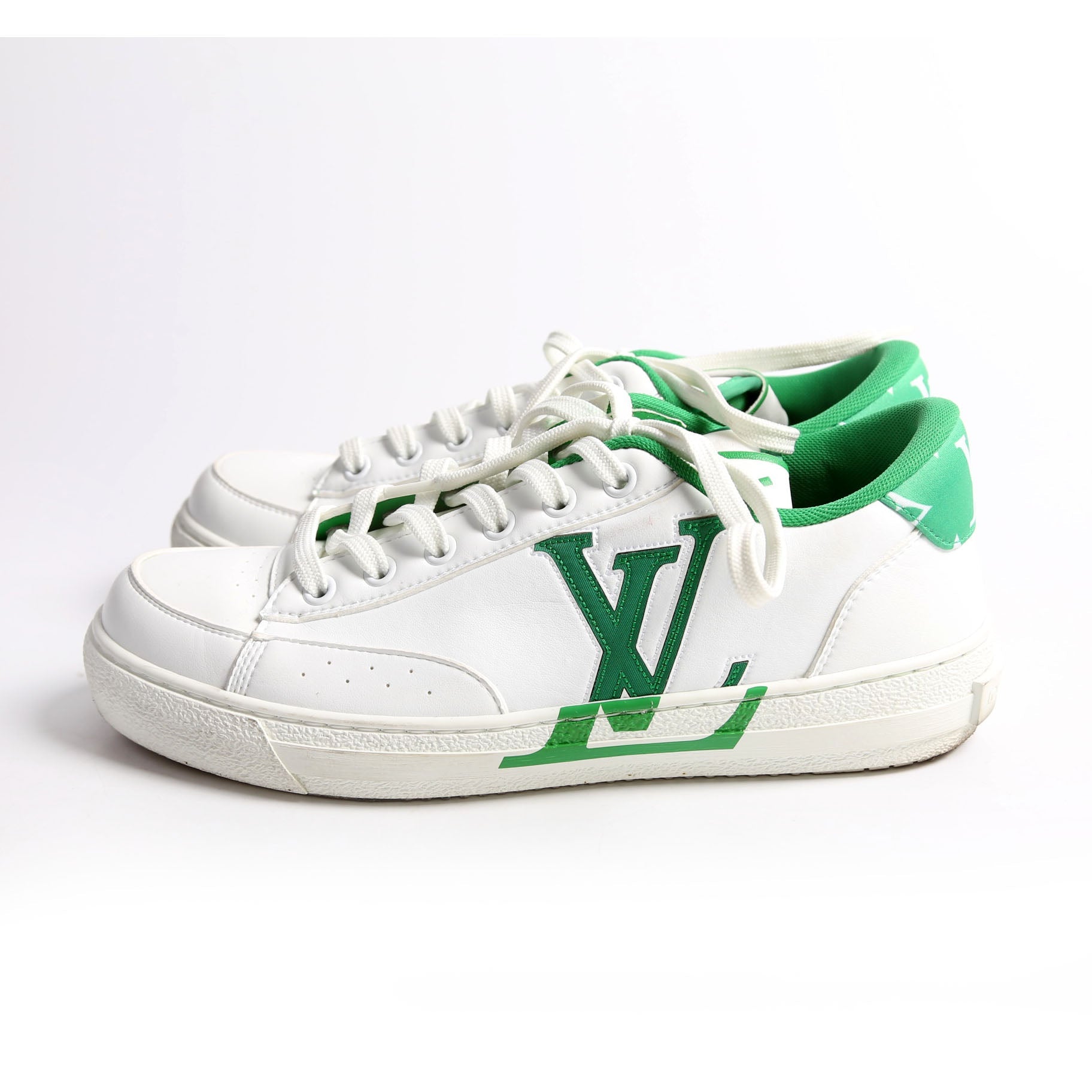 Charlie Leather Sneakers Size 36.5 White