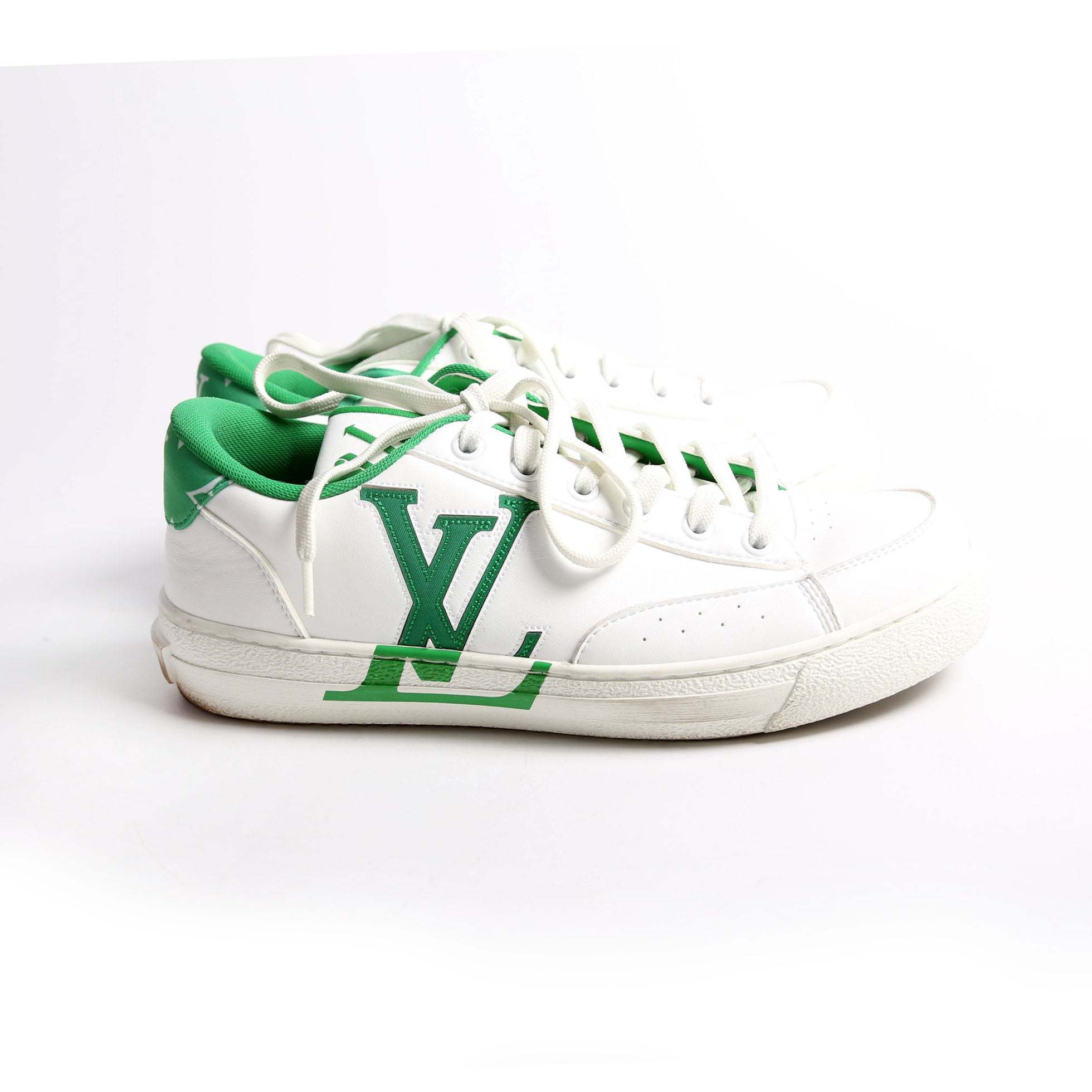 Charlie Leather Sneakers Size 36.5 White