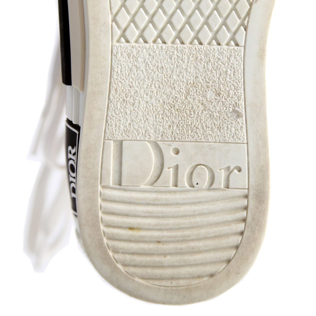 Dior B23 Flowers Hightop Sneakers Size 38 White/Floral