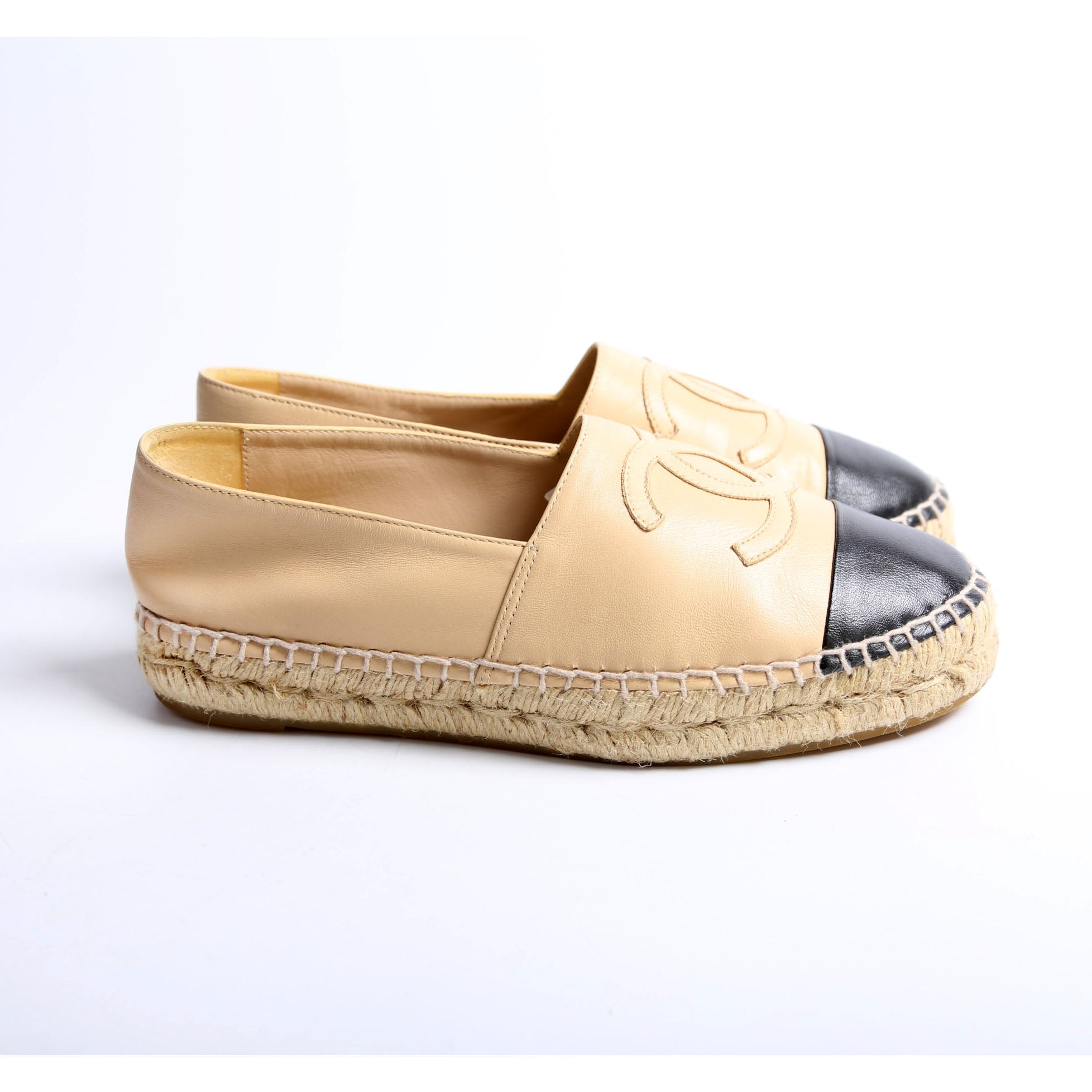 CC Espadrilles Size 36 Tan