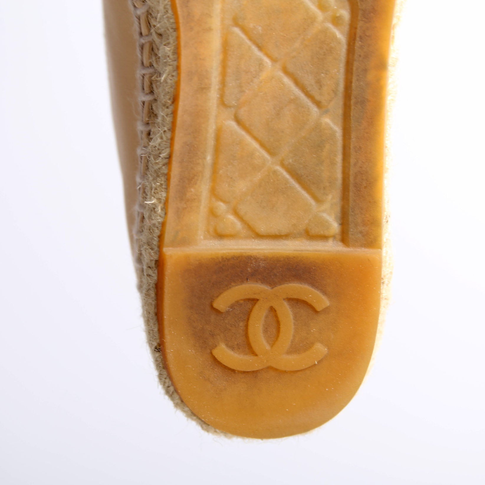 CC Espadrilles Size 36 Tan