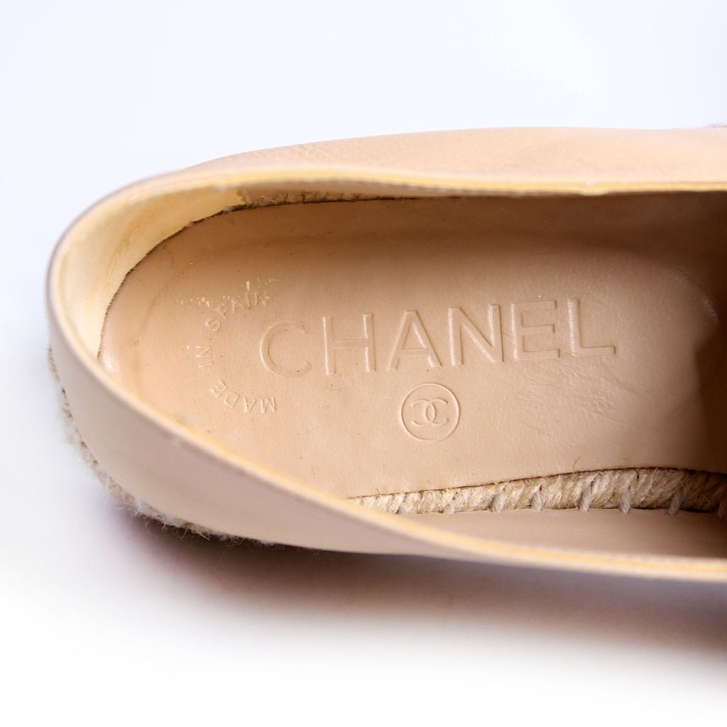 CC Espadrilles Size 36 Tan