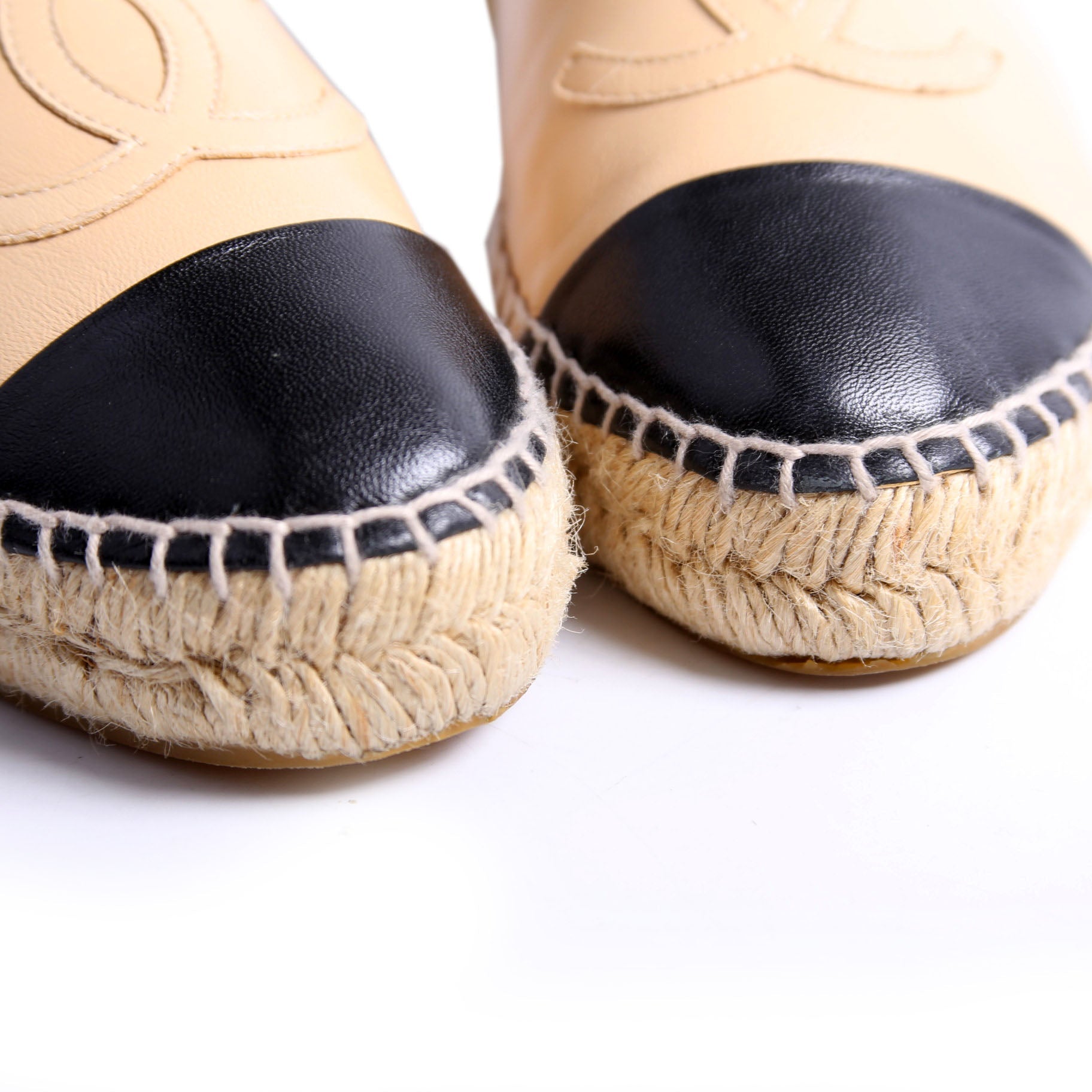 CC Espadrilles Size 36 Tan