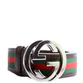 Gucci 114984 Web Canvas Interlock G Size 110/44