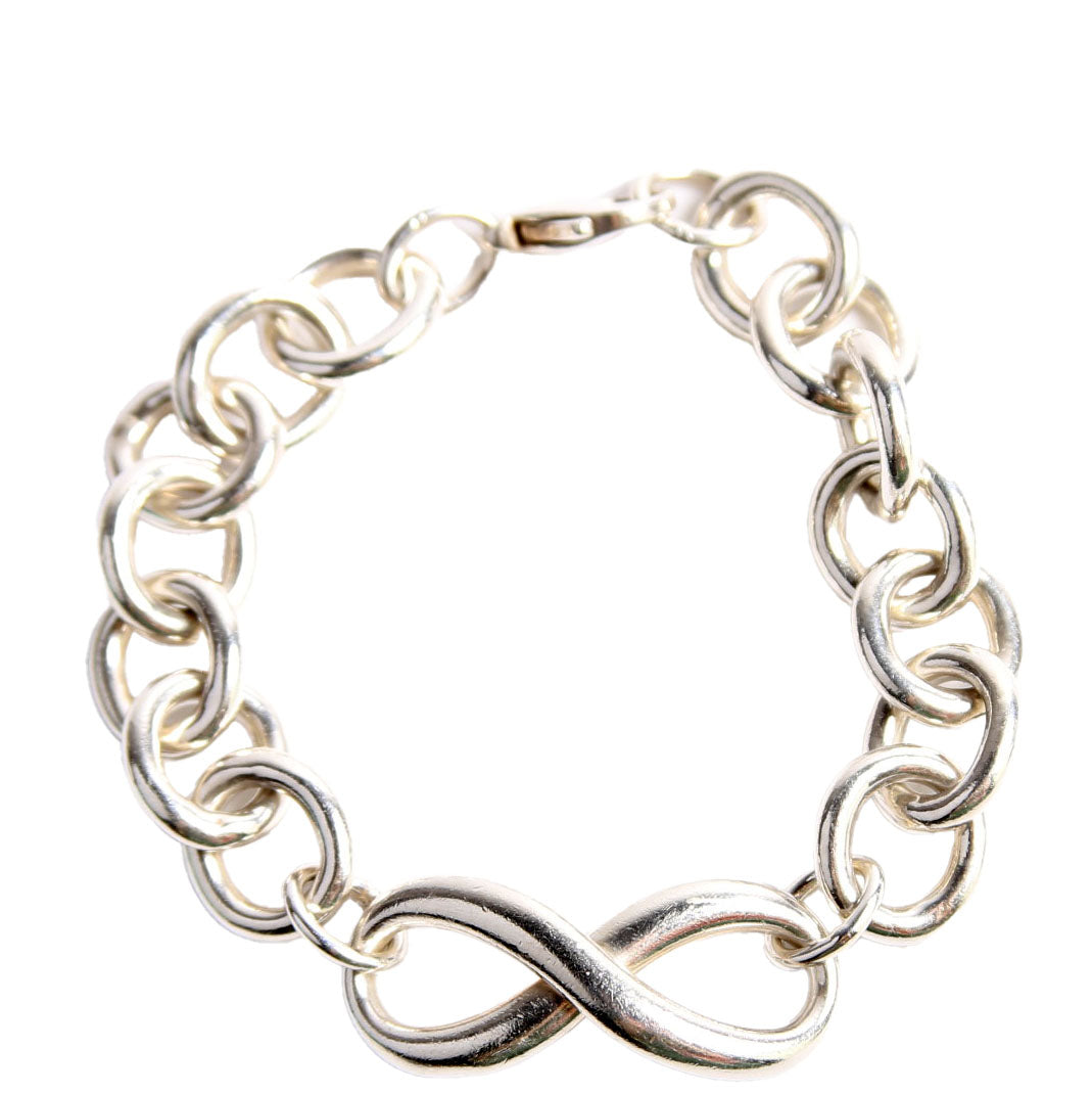 Infinity Link Chain Bracelet 925